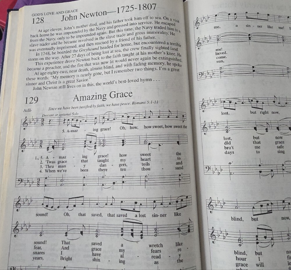 Vintage Songs of Faith and Praise Hardcover Hymnal - Blue - Picture 5 of 5
